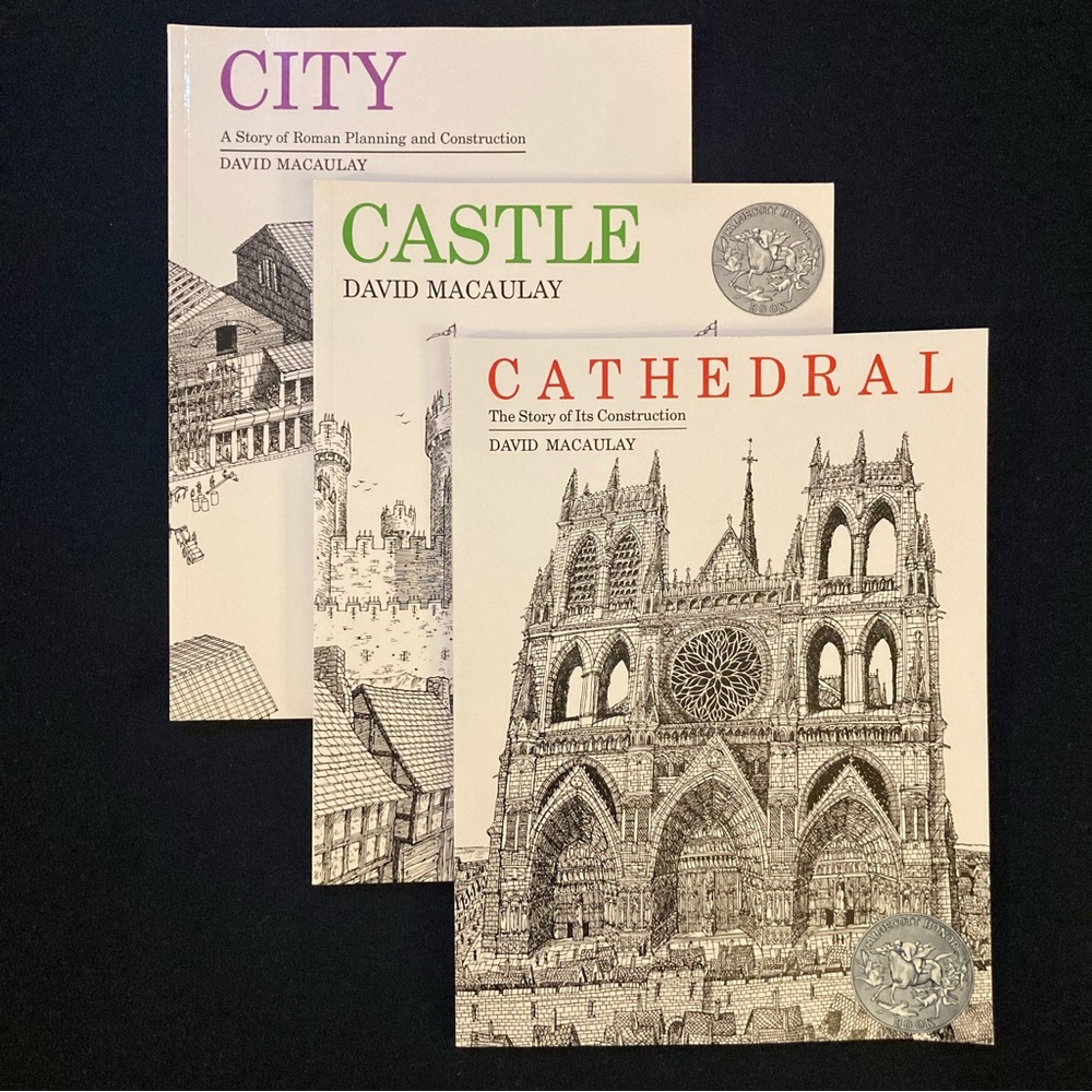 3 historical architecture books 🏰